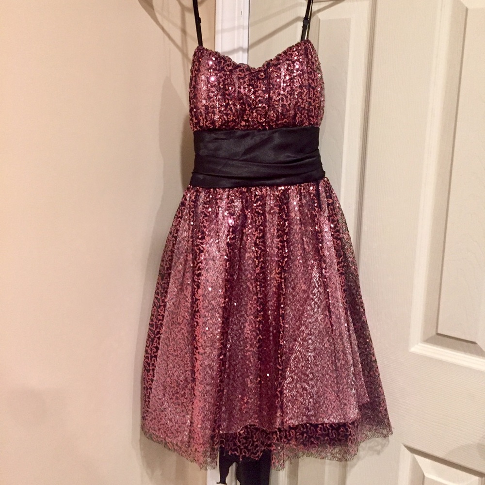 Pink sequence Windsor dress